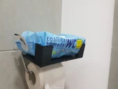 Byr3D Tuvalet Kağıdı Tutucusu Için Tuvalet Mendili Uyarlaması. T2108129 Sadece Plastik Aparattır thumbnail 3