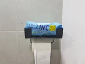 Byr3D Tuvalet Kağıdı Tutucusu Için Tuvalet Mendili Uyarlaması. T2108129 Sadece Plastik Aparattır thumbnail 2