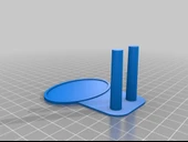 Byr3D Diş Fırçası Tutucu T2748311 Sadece Plastik Aparattır - 2