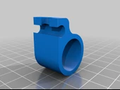 Byr3D Diş Fırçası Tutucu - Tel Çerçeveli Duş Kabini Için T2848451 Sadece Plastik Aparattır - 2