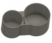 Byr3D Skoda Bardak Tutucu Kaplaması T6707558 Sadece Plastik Aparattır - 2