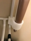 Byr3D Diş Fırçası Tutucu - Tel Çerçeveli Duş Kabini Için T2848451 Sadece Plastik Aparattır - 3