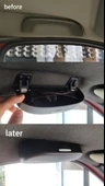 Byr3D Opel Vivaro Renault Trafic Güneş Gözlüğü Tutucusu Için Adaptör T4969637 Sadece Plastik Aparattır - 2