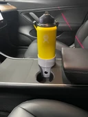 Byr3D Hydroflask Için Tesla Model 3 Bardak Tutucu (32 Veya 40Oz) T4151721 Sadece Plastik Aparattır - 1