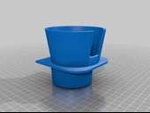 Byr3D Opel Vivaro B Daha Büyük Kupa Tutucusu T4901437 Sadece Plastik Aparattır - 1