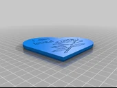 Byr3D Sevgililer Günü Hediyesi/Şeker Kutusu T2779141 Sadece Plastik Aparattır - 3