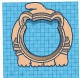 Byr3D Kedi Mama Kasesi Tutucusu (D=10Cm) T2699099 Sadece Plastik Aparattır - 5