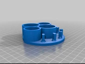 Byr3D Diş Fırçası Tutucusu Oral B T2256103 Sadece Plastik Aparattır - 1