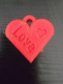 Byr3D Sevgililer Aşk Kalp Kolye T249075 Sadece Plastik Aparattır - 1