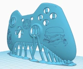 Byr3D Starwars Özel Xbox One Uzaktan Kumandası T6396447 Sadece Plastik Aparattır thumbnail 3