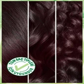 Garnier Nutrisse Yoğun Besleyici Kalıcı Krem Saç Boyası 3.23 Koyu Kestane - 3