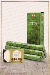 Hem Forest Orman 6 Lı Tütsü Ve Esterya Plus Zeytinyağlı Sabun 00358 - 1