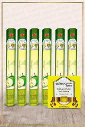 Hem Green Apple Yeşil Elma 6 Adet Tütsü Ve Esterya Kükürt Sabunu - 2