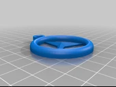 Byr3D Mercedes Logosu Kolye T857361 Sadece Plastik Aparattır - 3