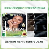 Garnier Nutrisse Yoğun Besleyici Kalıcı Krem Saç Boyası 1 Siyah - 2