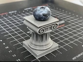 Byr3D Mini İyonik Sütun - Minik Nesne Teşhir Podyumu T5468379 Sadece Plastik Aparattır - 1