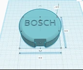 Byr3D Kahve Değirmeni Kapağı Bosch. T4865333 Sadece Plastik Aparattır - 1