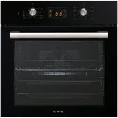 Kumtel Siyah Cam Digital Dokunmatik Ankastre Set - 8 Program thumbnail 2