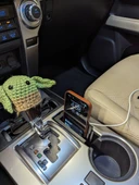 Byr3D 5. Nesil Toyota 4Runner Iphone 14 Pro Max Tutuculu Kablosuz Şarj Cihazı T6315055 Sadece Plastik Aparattır - 1