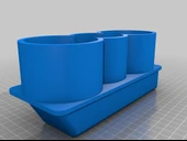 Byr3D Bmw E30 Içecek Kutusu Bardak Soda Tutucusu T6415055 Sadece Plastik Aparattır - 2