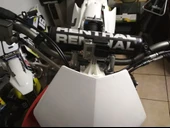 Byr3D Honda Crf 250 R 2004/07 Için  Desteği (Plaka Çatalları) T2826971 Sadece Plastik Aparattır - 2