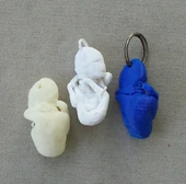 Byr3D Uzaylı Bebek Anahtarlık! T947824 Sadece Plastik Aparattır - 1