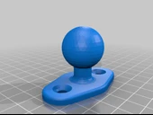 Byr3D Miata Vizör Silme Plakası Ve Ram Topuz Montaj Aparatı T2114148 Sadece Plastik Aparattır - 2