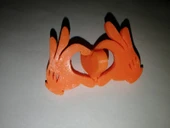 Byr3D Kalp Anahtarlık T2866451 Sadece Plastik Aparattır - 1