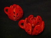 Byr3D Çiçek Açan Çiçek Anahtarlık T2384745 Sadece Plastik Aparattır - 2