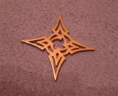 Byr3D Yıldız Kolye/Anahtarlık T1818788 Sadece Plastik Aparattır - 1