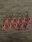 Byr3D Pembe Kurdele Anahtarlık T3139496 Sadece Plastik Aparattır - 2