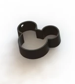 Byr3D Mickey Fare Anahtarlık T3046009 Sadece Plastik Aparattır - 2