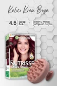 Garnier Nutrisse Besleyici Krem Saç Boyası 4.6 Şarap Kızılı ve Şampuan Fırçası Pembe - 1