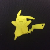 Byr3D Pikachu Anahtarlık T2064679 Sadece Plastik Aparattır - 1
