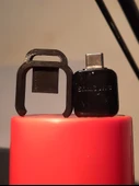 Byr3D Galaxy S8 Otg Adaptörü Için Anahtarlık Tutucu (Usb C'den Usb-A'ya) T2335666 Sadece Plastik Aparattır - 2