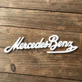 Byr3D Mercedes Benz Logosu / Carl Benz Imzası T3666462 Sadece Plastik Aparattır - 1