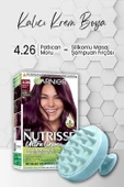 Garnier Nutrisse Yoğun Besleyici Kalıcı Krem Saç Boyası 4.26 Patlıcan Moru ve Şampuan Fırçası Mavi - 1