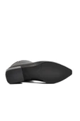 Pierre Cardin Siyah Suni Deri Kadın Bot Pc-52720 Z - 5