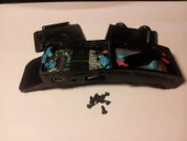 Byr3D 808 Anahtarlık Kamera Motosiklet Kaskı Montaj Çantası T923019 Sadece Plastik Aparattır - 2