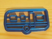 Byr3D Fendt Karavan Kurabiye Kesici T4115987 Sadece Plastik Aparattır - 1