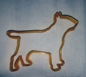 Byr3D Bull Terrier Çerez Kesici T3252095 Sadece Plastik Aparattır - 1