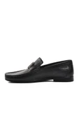 Pierre Cardin Siyah Hakiki Deri Erkek Loafer Ayakkabı 25104 M - 2