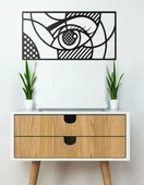 Byr3D Göz Duvarı Tablo Heykeli 2D T3108126 Sadece Plastik Aparattır thumbnail 2