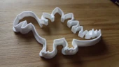 Byr3D Stegosaurus Kurabiye Kesici T2553572 Sadece Plastik Aparattır - 1