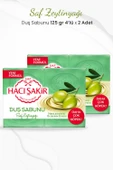 Hacı Şakir Saf Zeytinyağlı Gliserinli Duş Sabunu 4 x 125 gr x 2 Adet - 1
