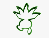 Byr3D Çerez Kesici - Pokemon Tuhaf T3985520 Sadece Plastik Aparattır - 1