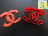 Byr3D Chanel Kurabiye Kesici T2473415 Sadece Plastik Aparattır - 1