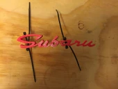Byr3D Retro Subaru Logosu T2063898 Sadece Plastik Aparattır - 5