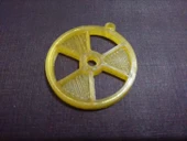 Byr3D Radyoaktif Kolye/Anahtarlık T904281 Sadece Plastik Aparattır - 2