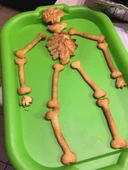 Byr3D İnsan Kemiği Çerez Kesici T4665076 Sadece Plastik Aparattır - 2
